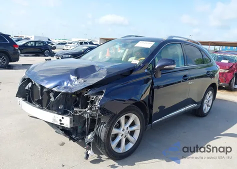 2010 Lexus Rx 350 from USA, damaged, VIN 2T2ZK1BA0AC011354